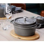 Staub kulatý 30 cm 8,35 l – Zboží Dáma