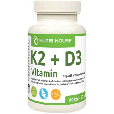 Nutristar Vitamin K2 + D3 90 tbl – Hledejceny.cz