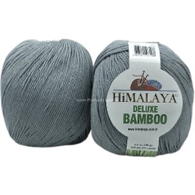 Himalaya příze DeLuxe Bamboo 124-26 ocelově šedá – Hledejceny.cz
