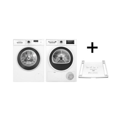 Set Bosch WGE03200BY + WTH83256BY + WTZ11400 – Zboží Mobilmania
