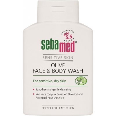Sebamed mycí emulze s olivovým olejem 200 ml – Zboží Mobilmania