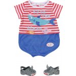 Zapf Creation BABY born Pyžamko a bačkůrky modré 43 cm – Sleviste.cz