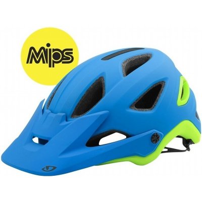 Giro MONTARO Mips matt blue/lime 2018 – Zboží Mobilmania