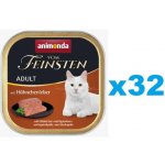 Vom Feinsten Adult kuřecí játra 32 x 100 g – Hledejceny.cz