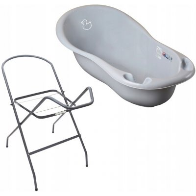 TEGA Držák na vaničku 102 cm grafit – Zboží Dáma