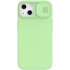 Pouzdro a kryt na mobilní telefon Apple Pouzdro Nillkin CamShield Silky Magnetic Silikonové iPhone 13 Mint Green