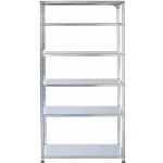 Majster Regál 200 x 60 x 40 cm 4 police Zinek – Sleviste.cz