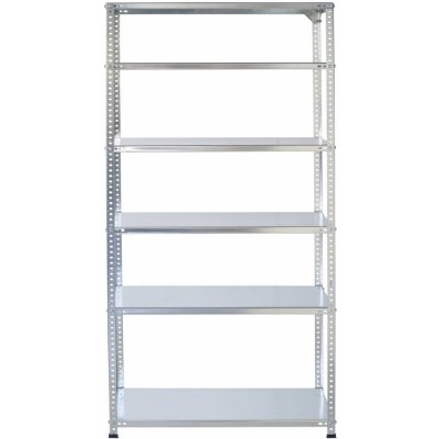 Majster Regál 200 x 60 x 40 cm 4 police Zinek – Sleviste.cz