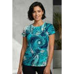 UTOPY Dámské sportovní tričko blue wave – Sleviste.cz