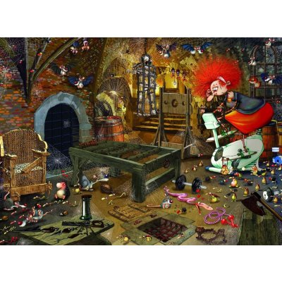 Grafika Ruyer Sportovní hala 2000 dílků – Sleviste.cz