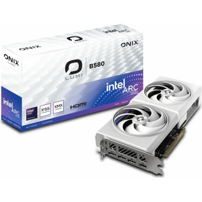 ONIX LUMI Intel Arc B580 OC 12GB GDDR6 8346-00278 – Zboží Živě