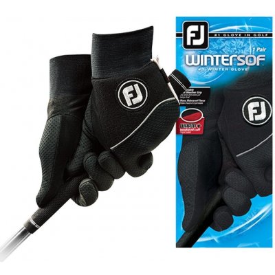 Footjoy WinterSof Mens Golf Gloves pár černá L – Zboží Mobilmania