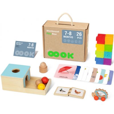 Mamido Montessori Edukační box pro děti 7-8 měsíců – Zboží Mobilmania