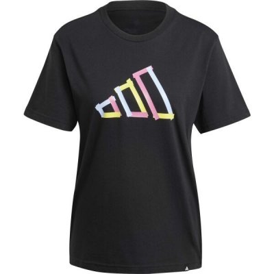 adidas TECH FILL TEE černá – Zboží Dáma