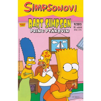 Simsponovi 9/2015 Bart Simpson: Princ ptákovin – – Zboží Mobilmania