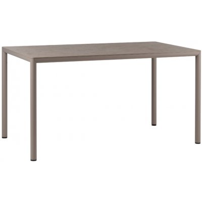 Nardi zahradní stůl Piave 140 x 80 cm Béžovošedý – Hledejceny.cz