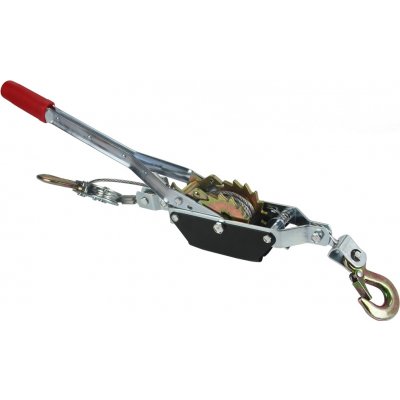 RUČNÍ LANOVÝ NAVIJÁK 2T 2xHÁK LANA 4,5mm 2,5m M80742 – Sleviste.cz