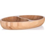 Banquet miska dělená BRILLANTE Bamboo 24 x 13,5 x 4 cm – Hledejceny.cz