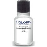 Coloris Razítková barva 382/E2 P stříbrná 50 ml – Sleviste.cz