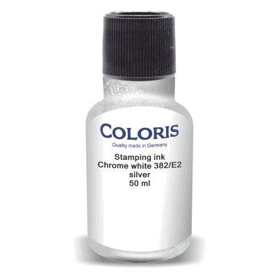 Coloris Razítková barva 382/E2 P stříbrná 50 ml – Sleviste.cz