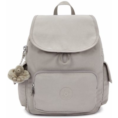 Kipling CITY PACK S Grey Gris 13 l – Zboží Mobilmania