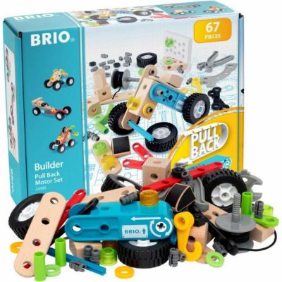 BRIO Builder tahací motorová stavebnice 67 ks – Zboží Mobilmania