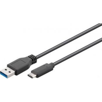 Goobay 71221 USB 3.0,USB 3.1 USB A vidlice, USB C vidlice, 2m, černý