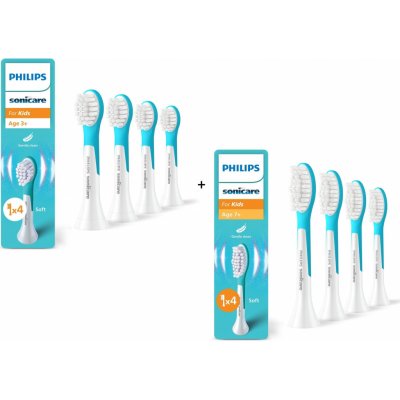 Philips Sonicare for Kids Mini HX6034/90 4 ks + Standard HX6044/90 4 ks – Zboží Mobilmania
