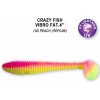 Návnada a nástraha Crazy Fish Vibro Fat 10 cm 13D 4 ks