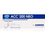 ACC NEO POR 200MG TBL EFF 20 – Hledejceny.cz