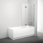 Ravak BVS2-100 R vanová zástěna 1000 x 1500 mm dvoudílná, transparent 7UPA0A00Z1 – Zboží Mobilmania