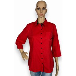 Kalimar dámská elegantní košile červená