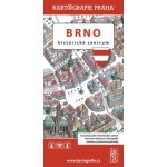 plán Brno kreslený plán historického centra – Hledejceny.cz