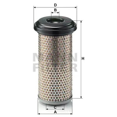 MANN FILTER Vzduchový filtr C 13 114 – Hledejceny.cz