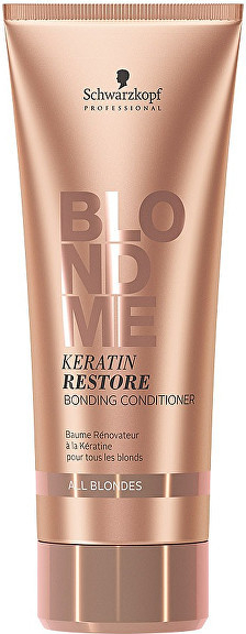 Schwarzkopf Blondme keratinový obnovující kondicionér pro všechny typy  blond vlasů Keratin Restore Bonding Conditioner 200 ml od 178 Kč -  Heureka.cz