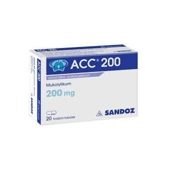 ACC POR 200MG CPS DUR 20