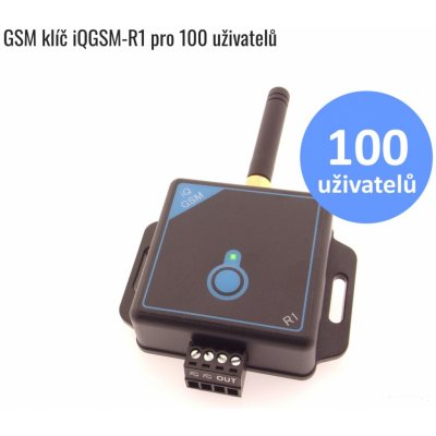 TFE GSM klíč iQGSM-R1 Ovládání garážových vrat a vjezdových bran mobilem.. Snadno, bezplatně. Jednoduchá a rychlá montáž, až 100 uživatelů, SIM karta v ceně Barva: ČERNÁ – Sleviste.cz