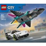LEGO® City 60489 Tryskáč vs. auto – Zboží Živě