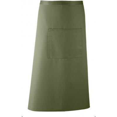 Cotton Classics Zástěra Colours pas dlouhá olivová – Hledejceny.cz