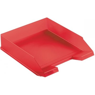 Herlitz A4 plastový odkladač transparentní červený – Zboží Mobilmania