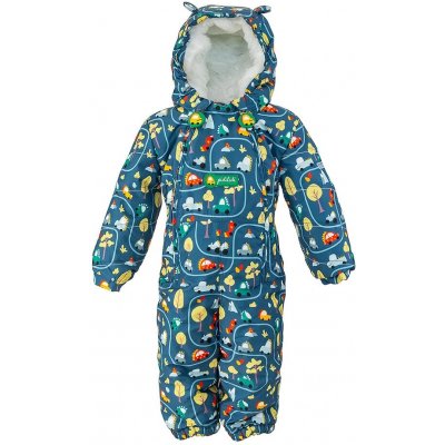 PiDiLiDi Chlapecký zimní overal s autíčky Modrý – Hledejceny.cz