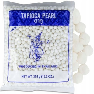 Thai Dancer Bílé tapiokové perly velké 375 g – Zboží Dáma