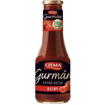 Otma Gurmán Extra kečup ostrý 520 g