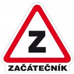 samolepka - ZAČÁTEČNÍK 160x155mm – Zbozi.Blesk.cz