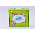 Mac Toys Vybarvovací puzzle zvířata – Hledejceny.cz
