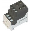 Eleman Blok pro rozdělení fází UVB 100 L S, 1pól., 101A, 1000V, černý, na DIN
