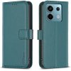 Pouzdro a kryt na mobilní telefon Xiaomi BNF knížkové Xiaomi Redmi Note 13 4G/Poco M6 Pro - zelené