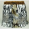 Deka UNI Deka z mikrovlákna Savana zebra 150x200
