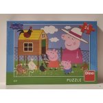 Dino Peppa pig: slepičky 24 dílků – Hledejceny.cz