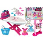 RKToys Růžový set na žehlení s prknem a doplňky – Hledejceny.cz